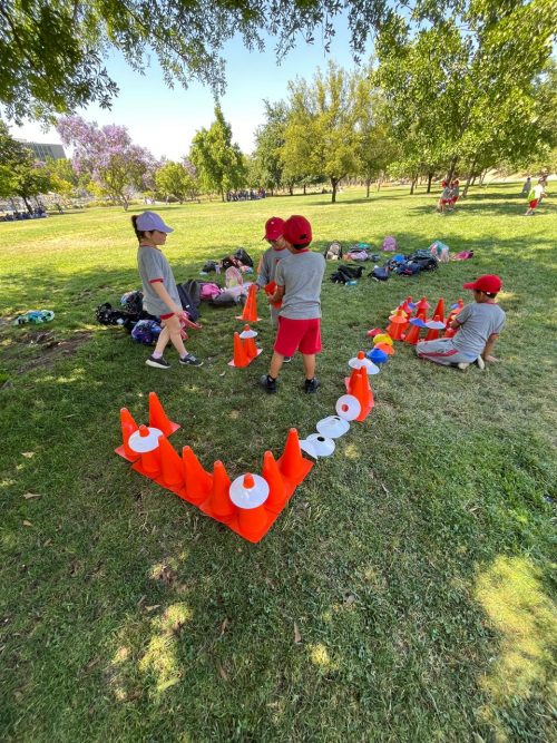 Visita al parque bicentenario de Vitacura