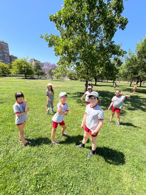 Visita al parque bicentenario de Vitacura