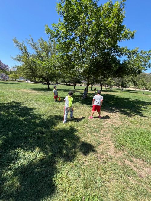 Visita al parque bicentenario de Vitacura