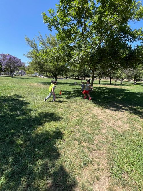 Visita al parque bicentenario de Vitacura