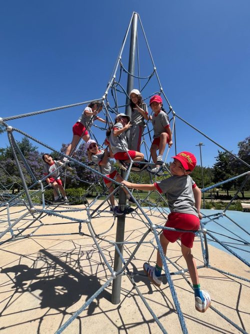 Visita al parque bicentenario de Vitacura