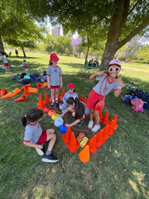 Visita al parque bicentenario de Vitacura