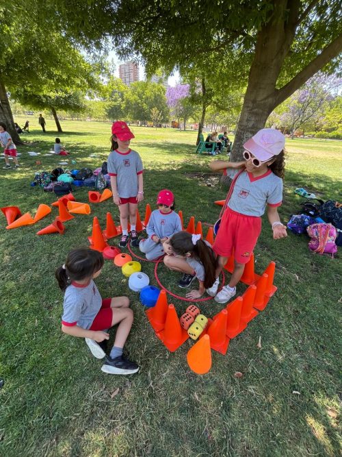 Visita al parque bicentenario de Vitacura