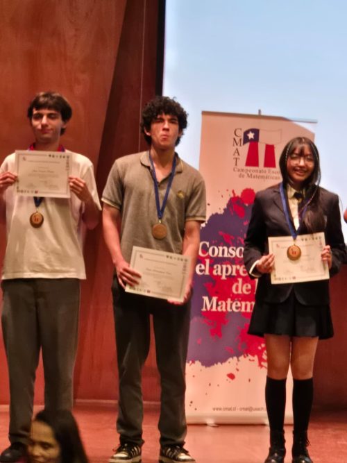 Seleccionar Premiación Nivel media del Campeonato Nacional Escolar de Matemáticas	 Premiación Nivel media del Campeonato Nacional Escolar de Matemáticas
