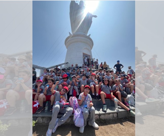 Estudiantes de 3° Básico realizaron enriquecedora salida pedagógica al Cerro San Cristóbal