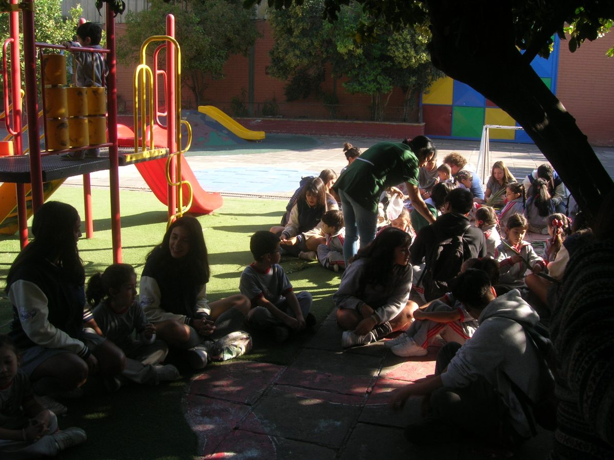 Fiesta de los Ramos. Confección y bendición de los ramos.