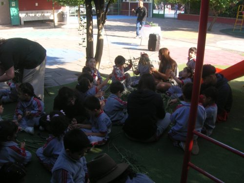 Fiesta de los Ramos. Confección y bendición de los ramos.