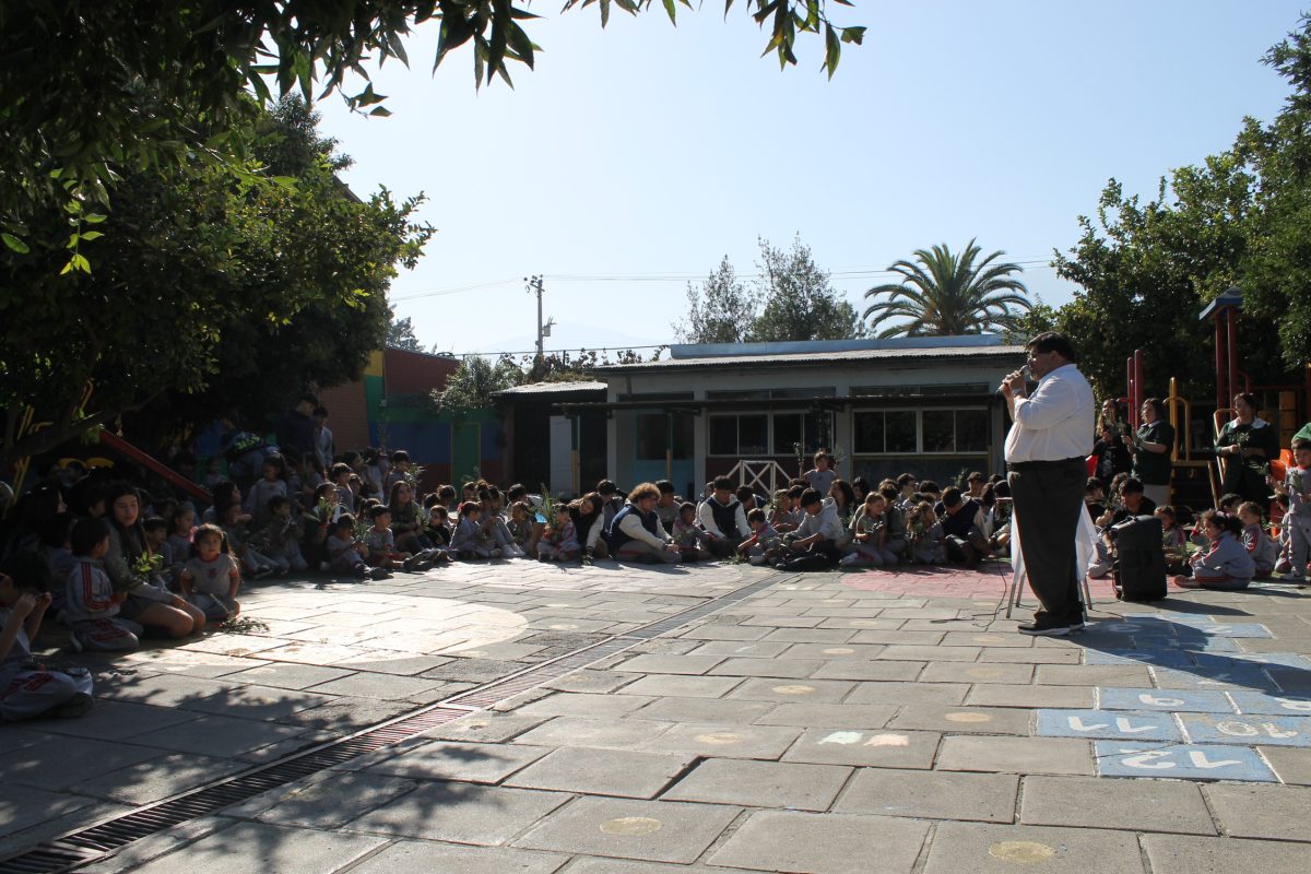 Fiesta de los Ramos. Confección y bendición de los ramos.