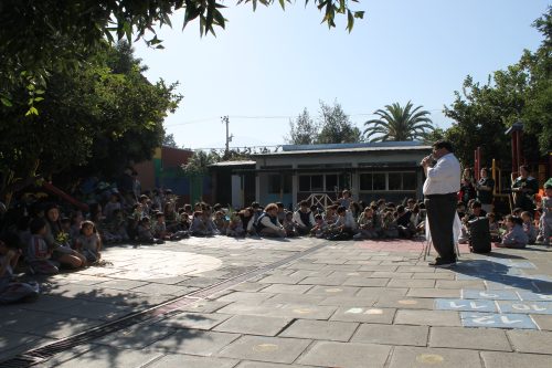 Fiesta de los Ramos. Confección y bendición de los ramos.