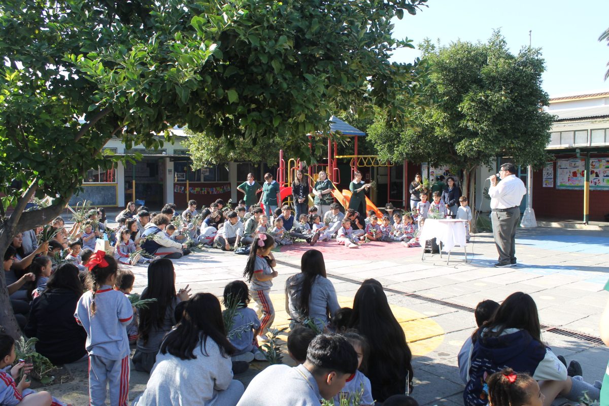 Fiesta de los Ramos. Confección y bendición de los ramos.