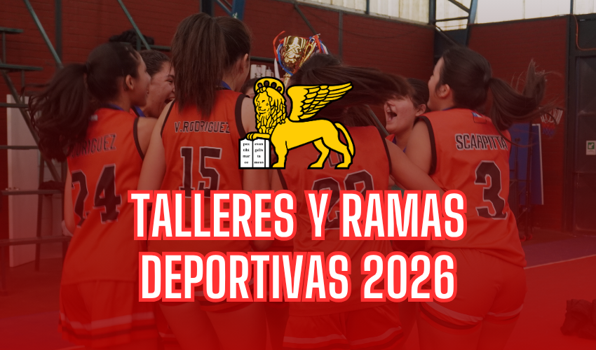 ¡Súmate a los Talleres y Ramas Deportivas 2026!
