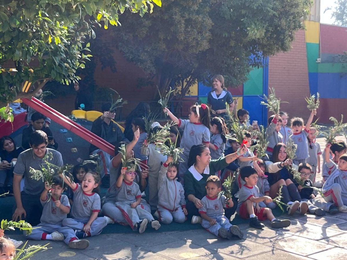 Fiesta de los Ramos. Confección y bendición de los ramos.