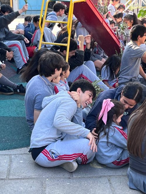 Fiesta de los Ramos. Confección y bendición de los ramos.