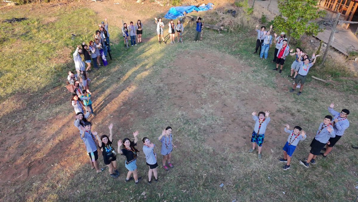 campamento de verano Scouts