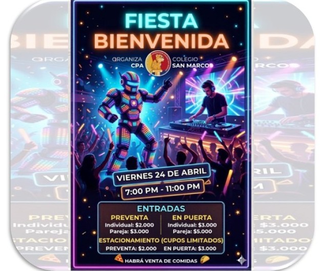 FIESTA DE BIENVENIDA 2026