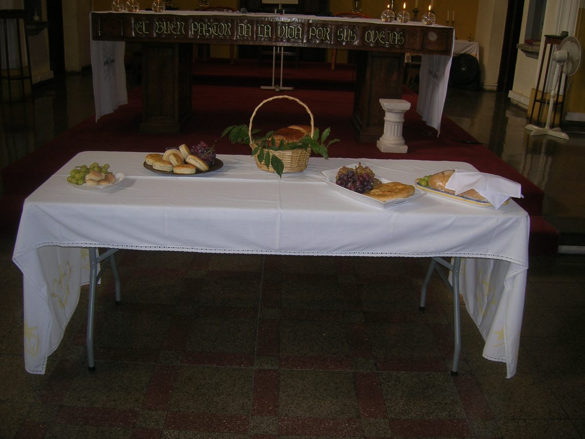 Liturgias de “Pan y uva”