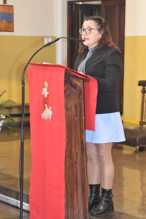 Comunidad del Colegio San Marcos celebra 73 años con emotiva Eucaristía y Primeras Comuniones