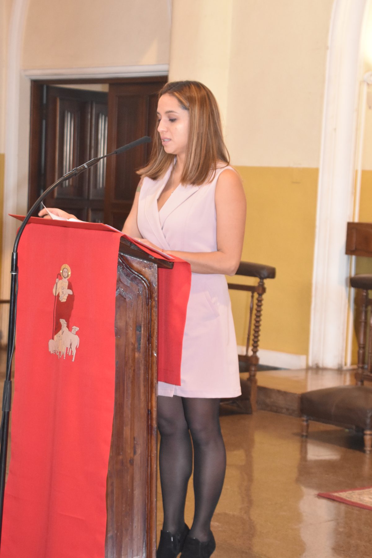 Comunidad del Colegio San Marcos celebra 73 años con emotiva Eucaristía y Primeras Comuniones