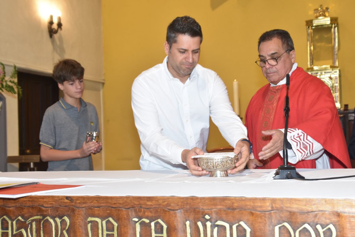 Comunidad del Colegio San Marcos celebra 73 años con emotiva Eucaristía y Primeras Comuniones