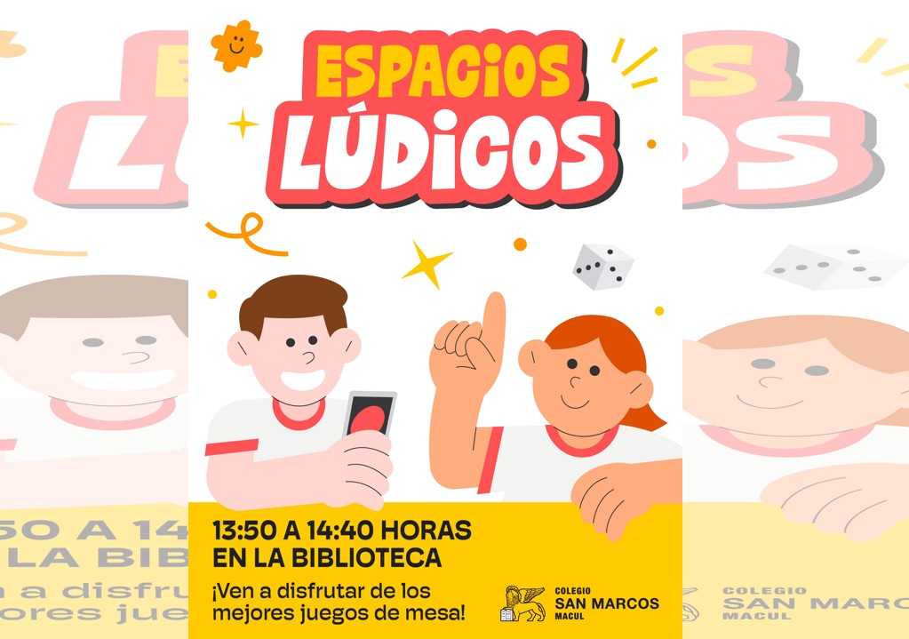 Te invitamos a los espacios lúdicos