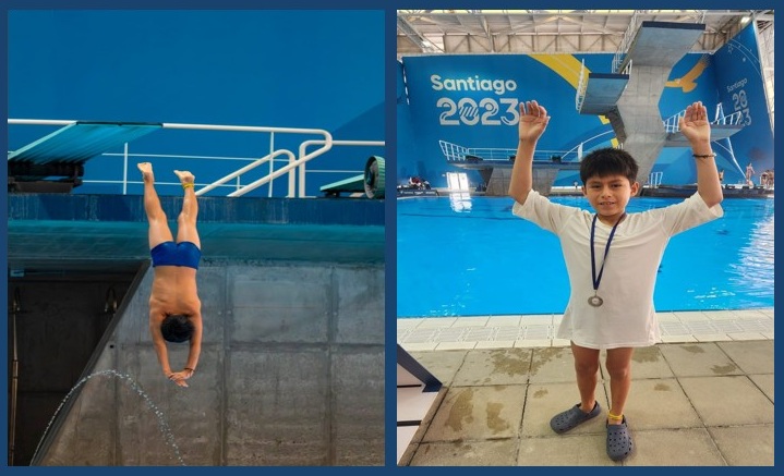 MAURICIO VELIZ OBTIENE DESTACADO LOGRO EN CAMPEONATO NACIONAL DE CLAVADOS