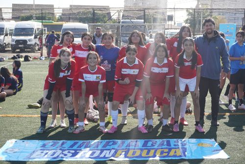 Exitosa fecha de Futbolito Intermedia Damas en las Olimpiadas BostonEduca 2026