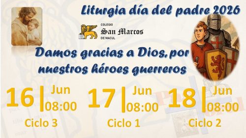 Invitación Liturgias día del padre 2026