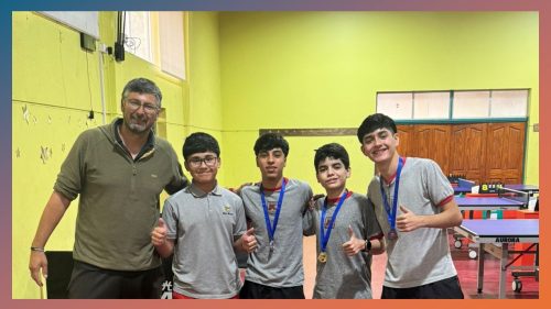 Gran actuación de nuestro equipo de tenis de mesa en los Juegos Deportivos Escolares
