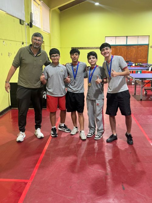 Gran actuación de nuestro equipo de tenis de mesa en los comunales