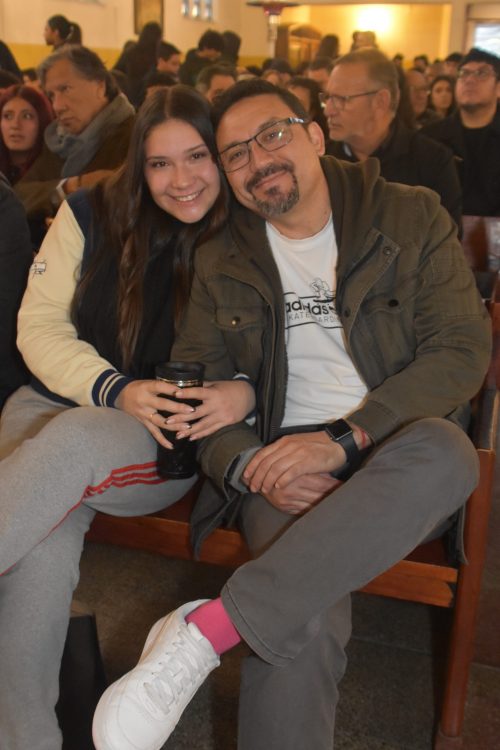 celebraciones de liturgias día del padre 8° Básico a IV Medio