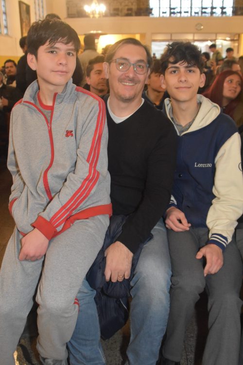 celebraciones de liturgias día del padre 8° Básico a IV Medio