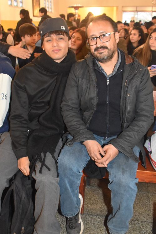 celebraciones de liturgias día del padre 8° Básico a IV Medio