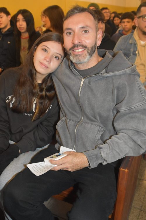celebraciones de liturgias día del padre 8° Básico a IV Medio