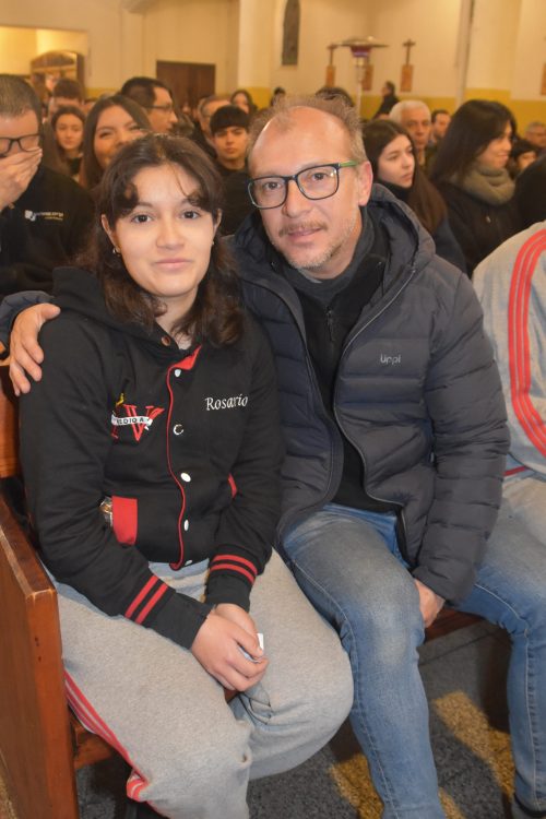 celebraciones de liturgias día del padre 8° Básico a IV Medio