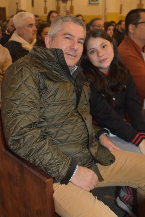 celebraciones de liturgias día del padre 8° Básico a IV Medio