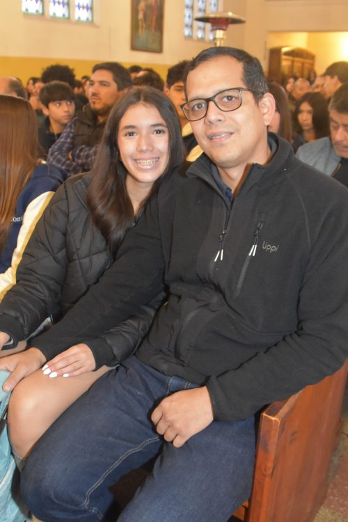 celebraciones de liturgias día del padre 8° Básico a IV Medio