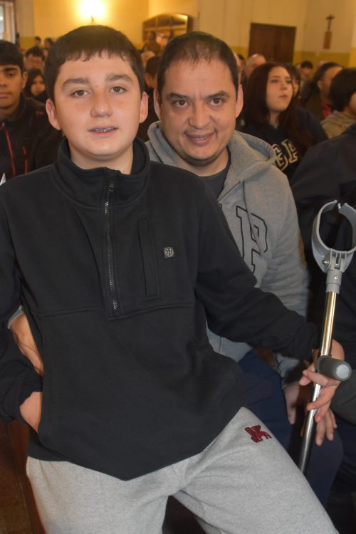 celebraciones de liturgias día del padre 8° Básico a IV Medio