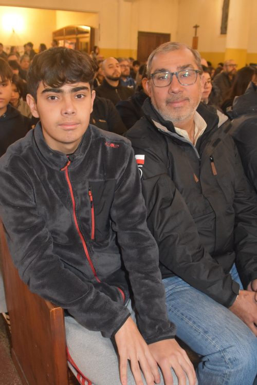 celebraciones de liturgias día del padre 8° Básico a IV Medio