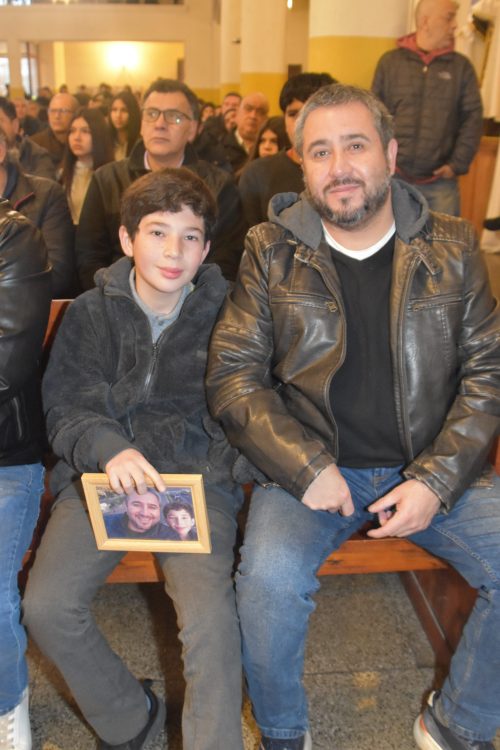 celebraciones de liturgias día del padre 8° Básico a IV Medio