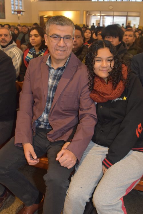 celebraciones de liturgias día del padre 8° Básico a IV Medio