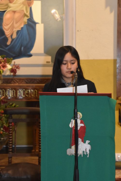 celebraciones de liturgias día del padre 8° Básico a IV Medio