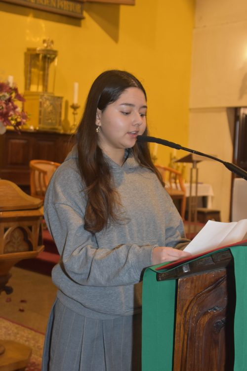 celebraciones de liturgias día del padre 8° Básico a IV Medio