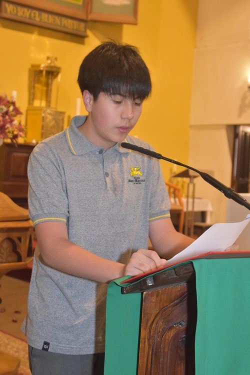 celebraciones de liturgias día del padre 8° Básico a IV Medio