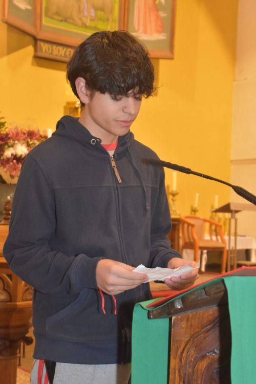 celebraciones de liturgias día del padre 8° Básico a IV Medio