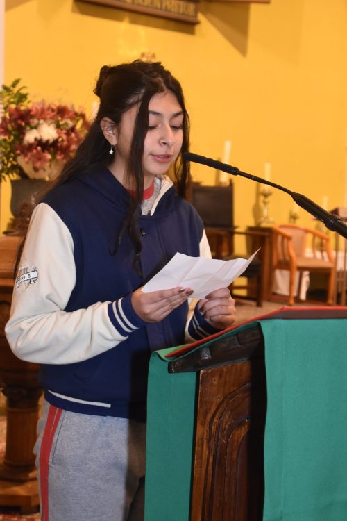 celebraciones de liturgias día del padre 8° Básico a IV Medio