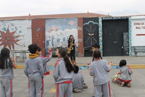 Almuerzo musical en San Marcos