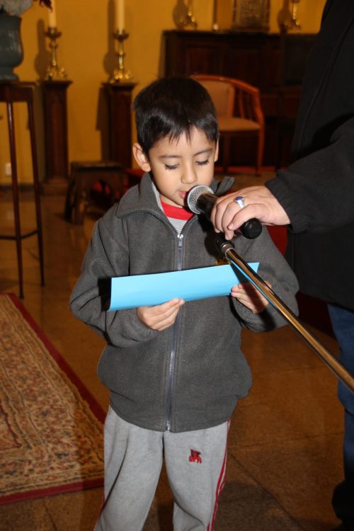 celebraciones de liturgias día del padre Medio Mayor a 2° Básico