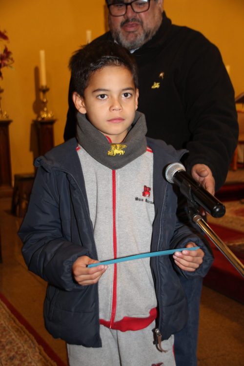 celebraciones de liturgias día del padre Medio Mayor a 2° Básico