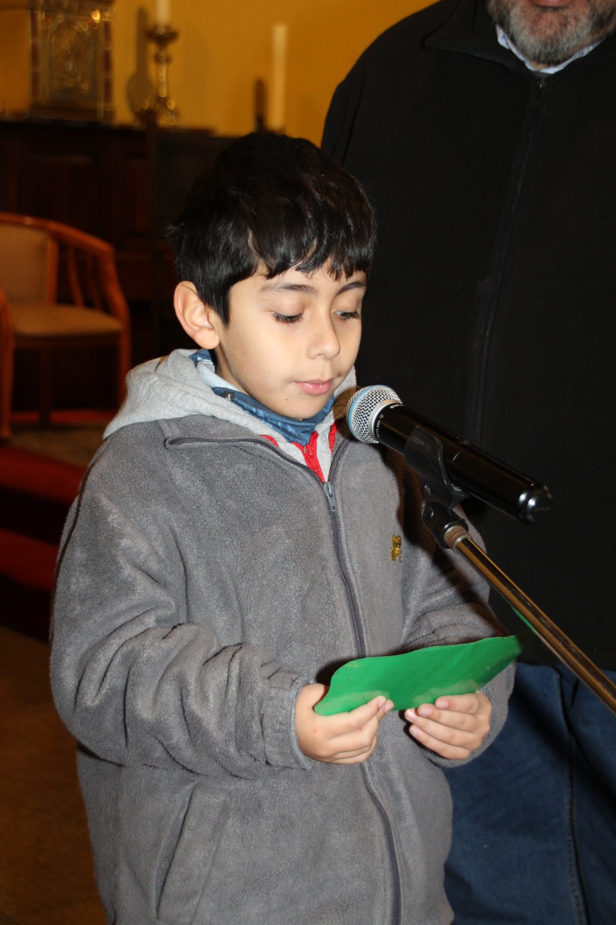 celebraciones de liturgias día del padre Medio Mayor a 2° Básico