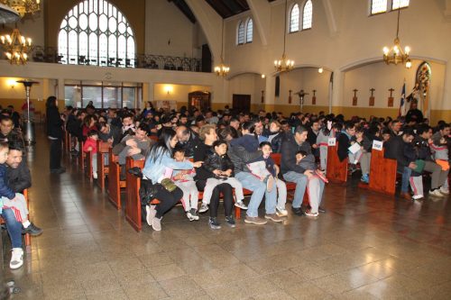 celebraciones de liturgias día del padre Medio Mayor a 2° Básico